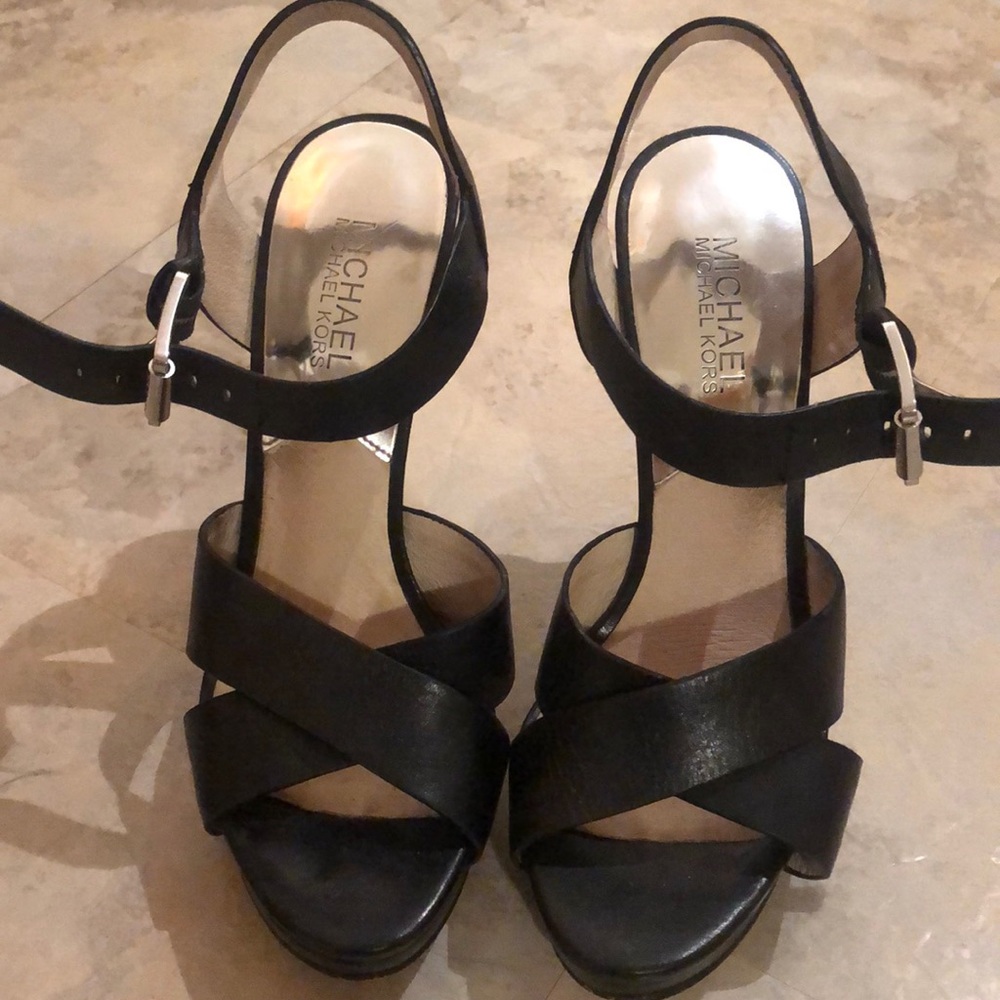 Black Michael Kors sandals